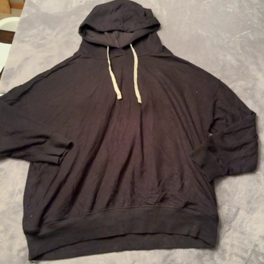 Buffalo David Bitton Hoodie Men XL Black Pullover Casual